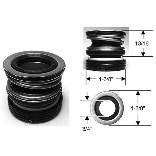 PS201 3/4" regular hot tub pump seal kit Canada